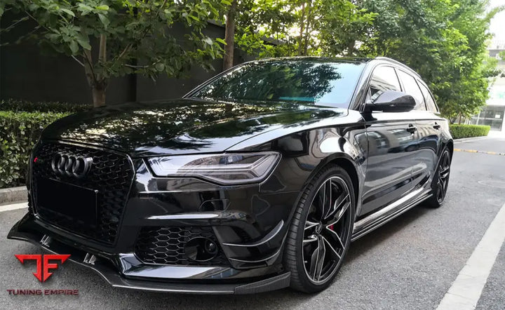 Audi Rs6 Avant Mn Style Carbon Fiber Side Skirts