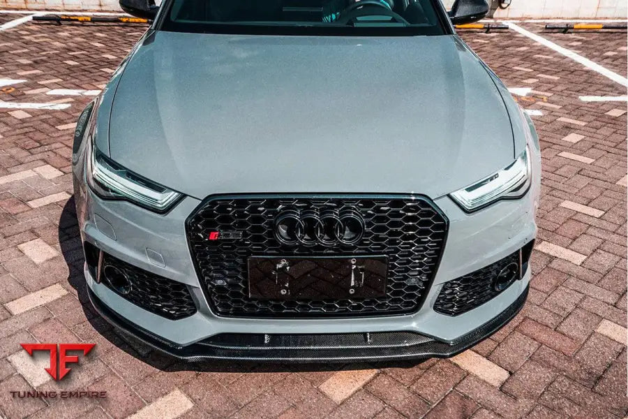 Audi Rs6 Avant Oe Style Carbon Fiber Front Lip