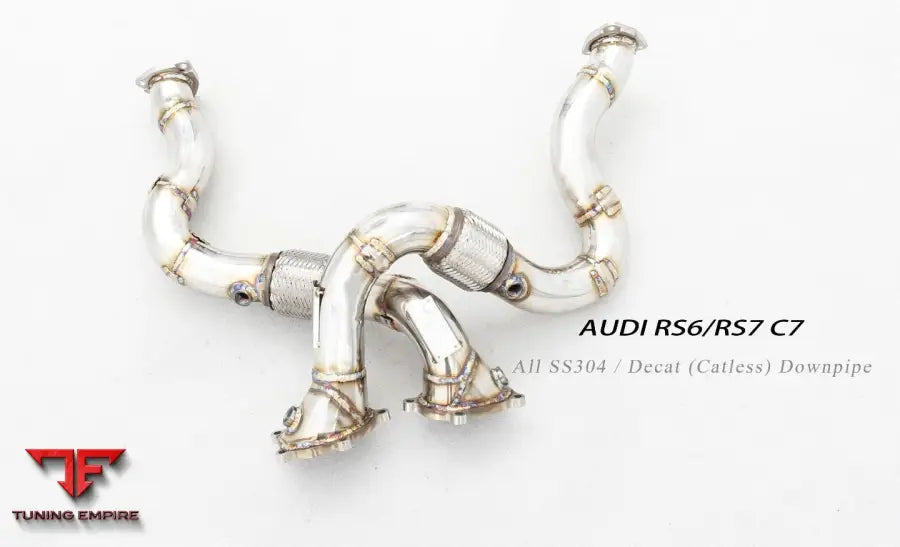 Audi Rs6 C7 All Ss304 Catless Downpipe Exhaust System