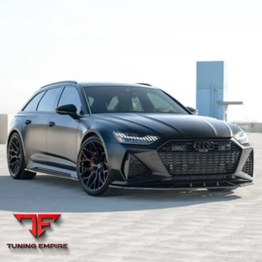 AUDI RS6 VOSSEN HF-2 GLOSS BLACK WHEELS