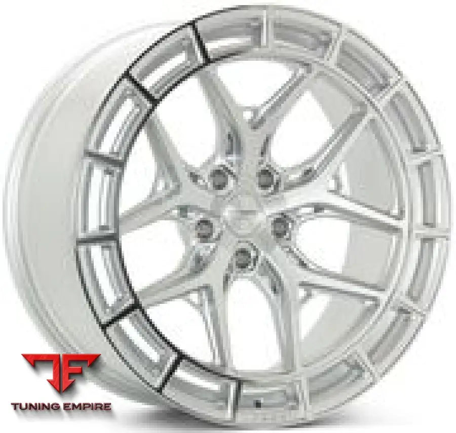 AUDI RS6 VOSSEN HFX-1 5-LUG SILVER POLISHED WHEELS