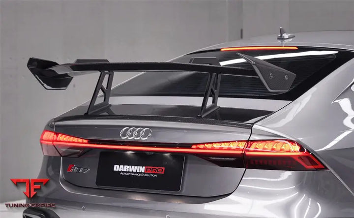 Audi Rs7 A7 S7 C8 Quattro Imp Performance Carbon Fiber Trunk Spoiler Wing