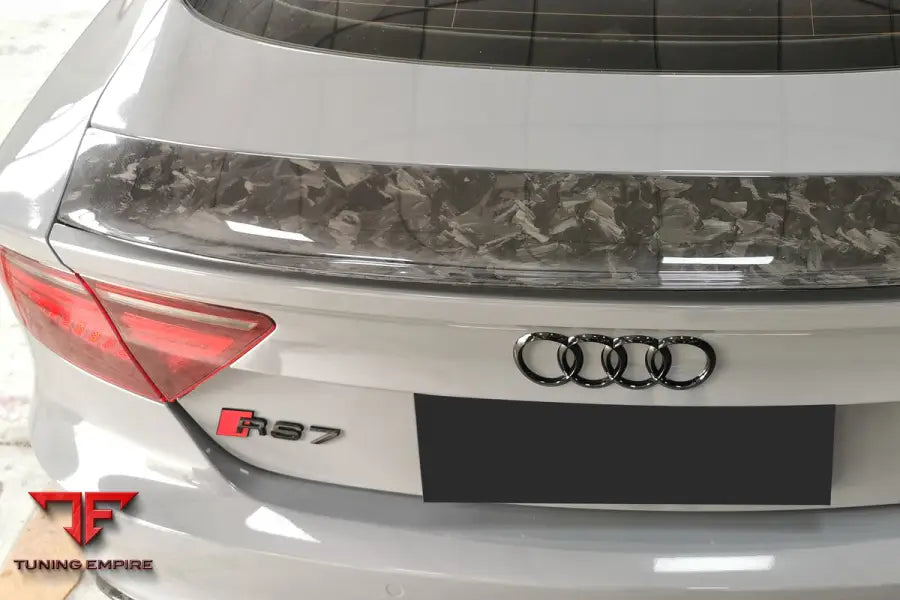 Audi Rs7 A7 S7 Man Style Dry Carbon Fiber Trunk Spoiler