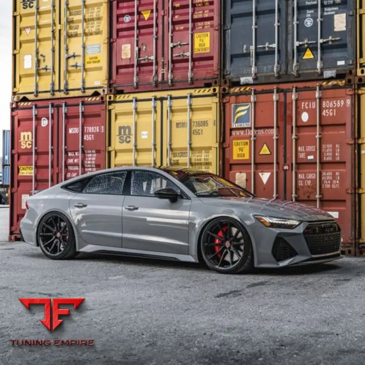 AUDI RS7 VOSSEN HF-3 GLOSS BLACK WHEELS