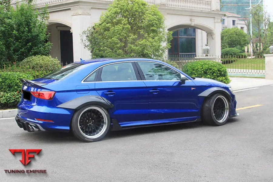 Audi S3 & A3 Sline Sedan Bkss Style Side Skirts With Winglets