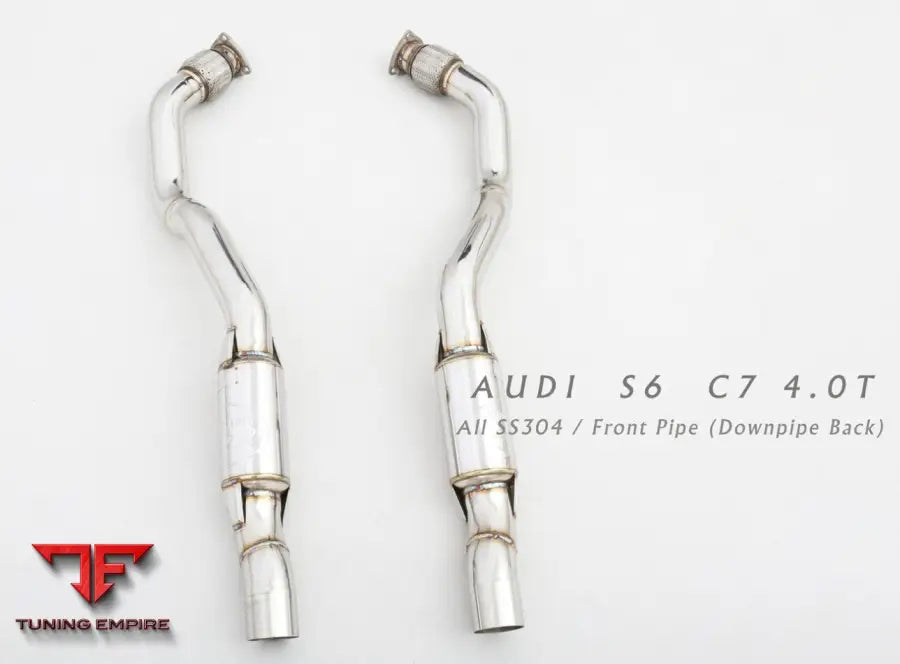 Audi S6 C7 4.0T All Ss304 Front Pipe Exhaust System