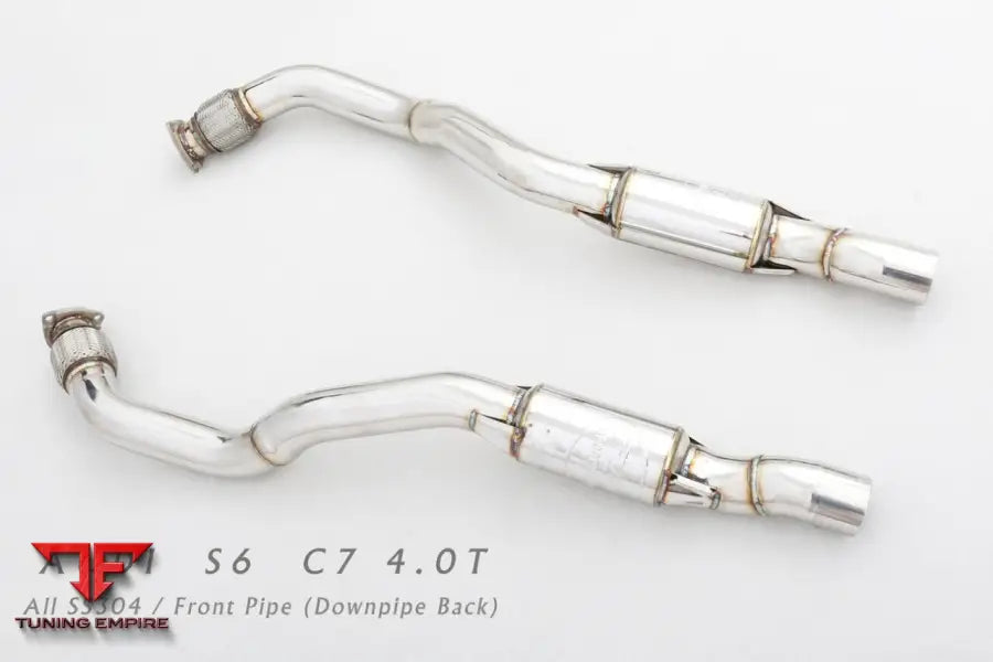 Audi S6 C7 4.0T All Ss304 Front Pipe Exhaust System