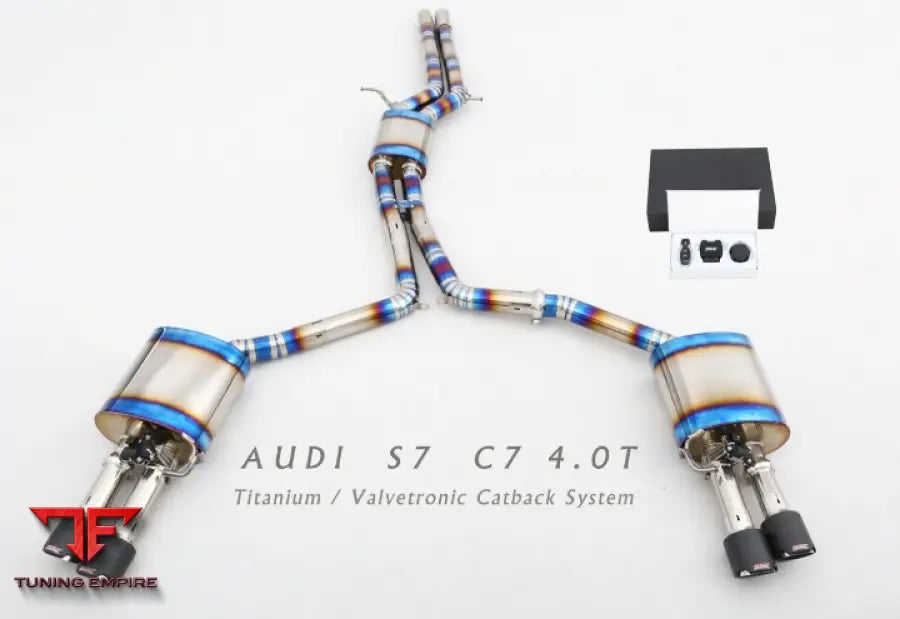 Audi S7 C7 4.0T Titanium Valvetronic Exhaust System