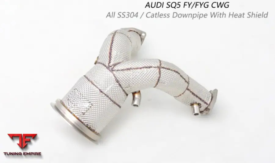 Audi Sq5 Fy/Fyg Cwg All Ss304 Cat Downpipe With Heat Shield Exhaust System