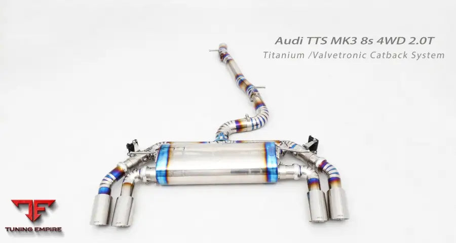 Audi Tts Mk3 8S Titanium Valvetronic Exhaust System