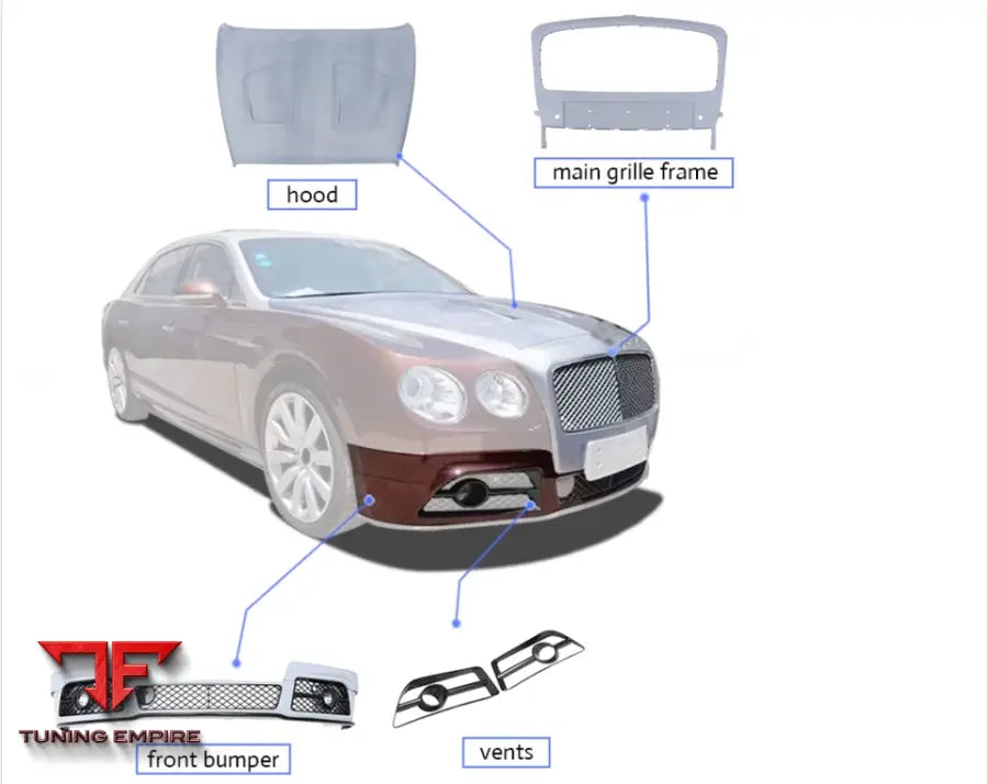 Bentley Flying Spur 2013 - 2019 Body Kit