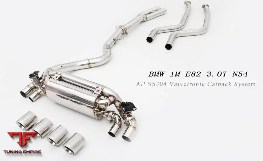 Bmw 1M All Ss304 Valvetronic Exhaust System