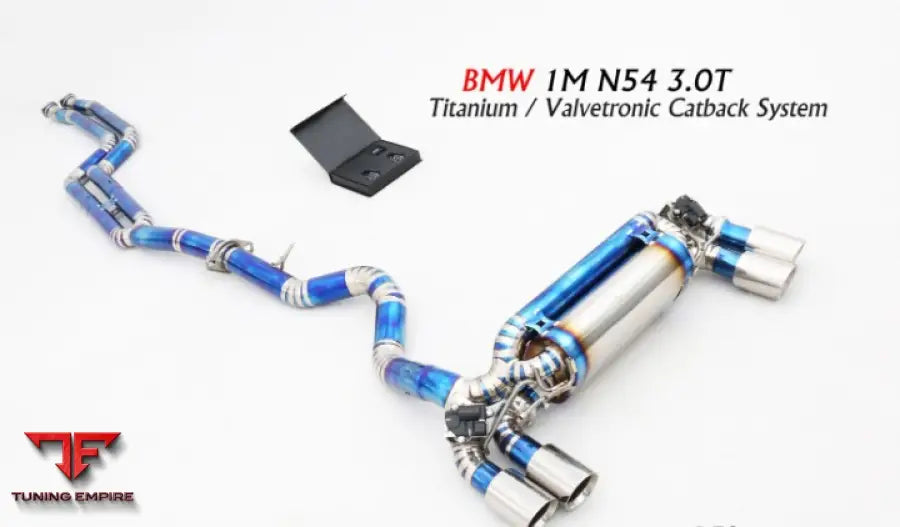 Bmw 1M All Titanium Valvetronic Exhaust System