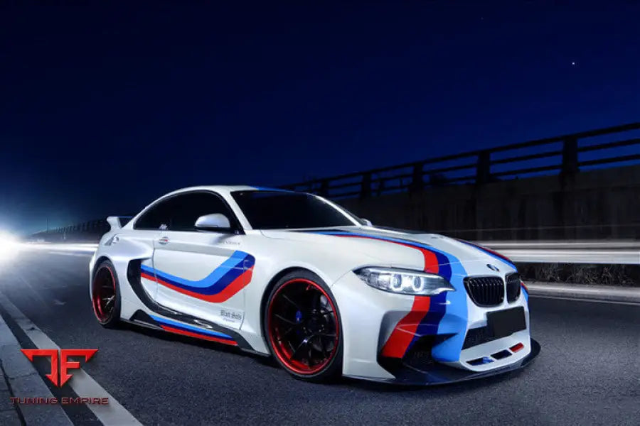 Bmw 2 Series F22 Vr Style Partial Carbon Fiber Wide Body Full Kit Bsd