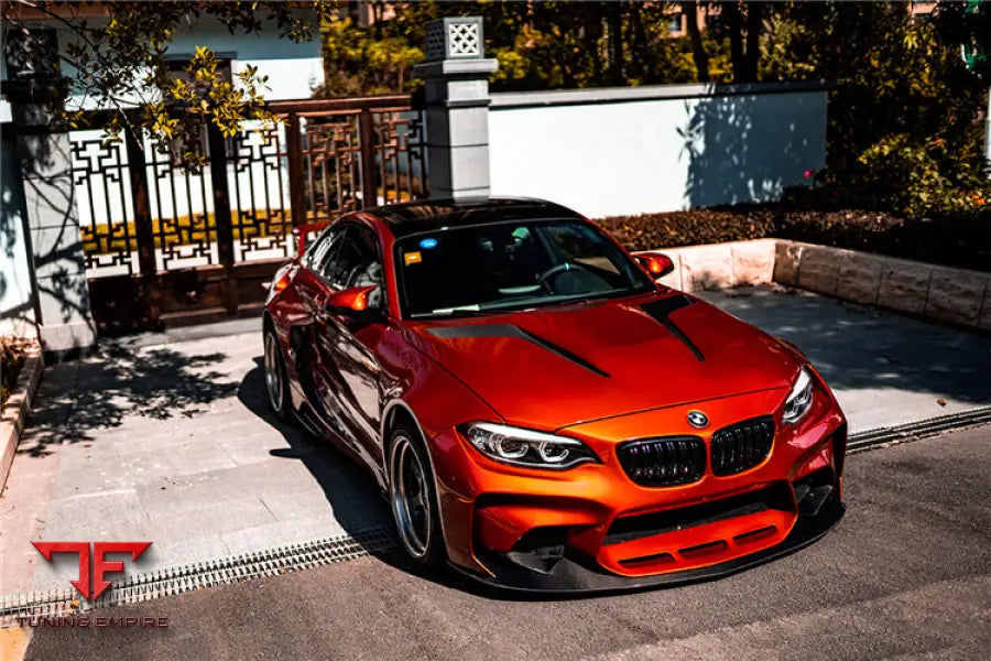 Bmw 2 Series F22 Vr Style Partial Carbon Fiber Wide Body Full Kit Bsd