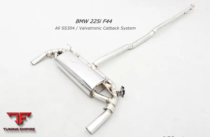 Bmw 2 Series F44 All Ss304 Valvetronic Exhaust System