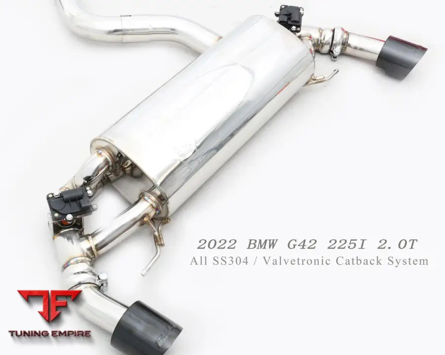 Bmw 2 Series G42 All Ss304 Valvetronic Exhaust System