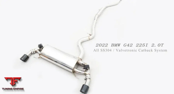 Bmw 2 Series G42 All Ss304 Valvetronic Exhaust System