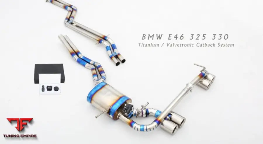 Bmw 3 Series E46 Titanium Valvetronic Exhaust System