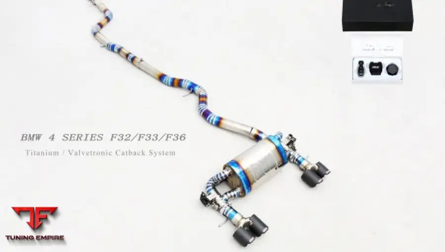 Bmw 4 Series F32/F33/F36 Titanium Valvetronic Exhaust System