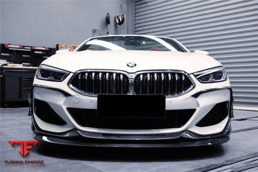 Bmw 8 Series G14 Convertibleg15 Coupeg16 4Dr-Gran Coupe 840850 Imp Style Carbon Fiber Front Lip Bsd