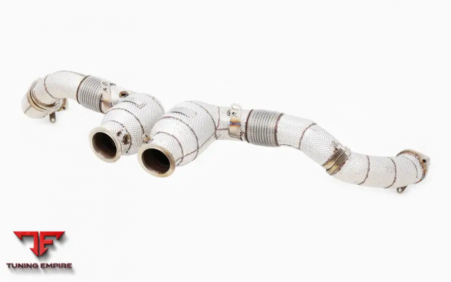 Bmw F9X X5M/X6M 2024 Cat Downpipe With Heat Shield Exhaust System