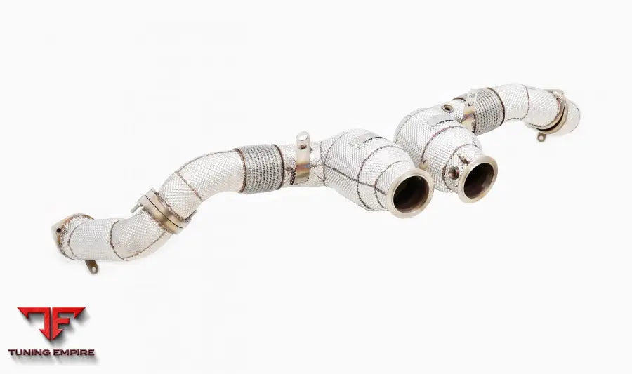 Bmw F9X X5M/X6M 2024 Cat Downpipe With Heat Shield Exhaust System