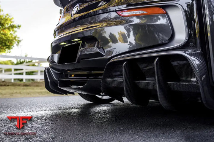 Bmw I8 Bzk Carbon Fiber Rear Diffuser Bsd