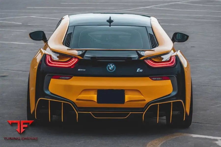 Bmw I8 Bzk Carbon Fiber Rear Diffuser Bsd