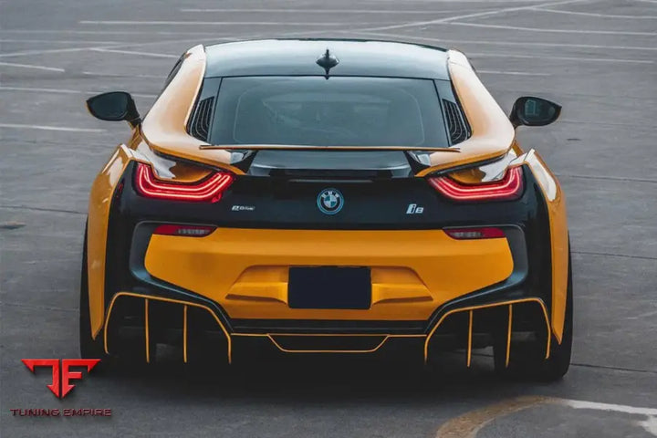 Bmw I8 Bzk Carbon Fiber Rear Diffuser Bsd