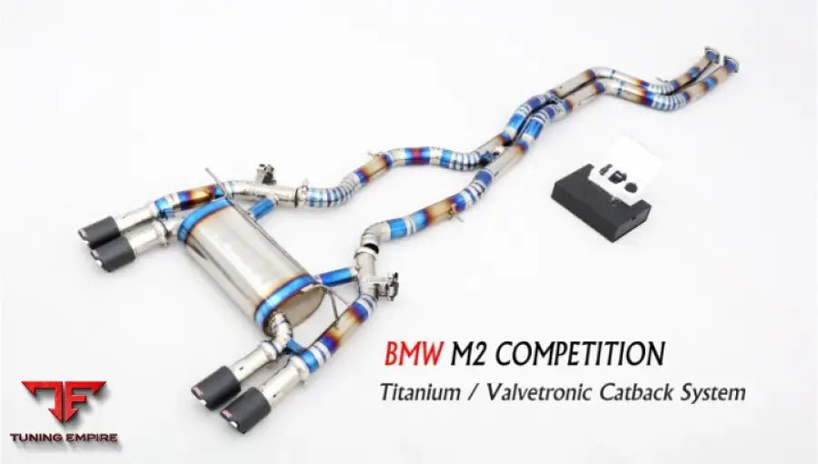 Bmw M2 F87 S55 Titanium Valvetronic Exhaust System