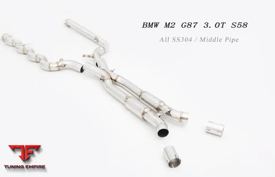 Bmw M2 G87 3.0T All Ss304 Middle Pipe Exhaust System