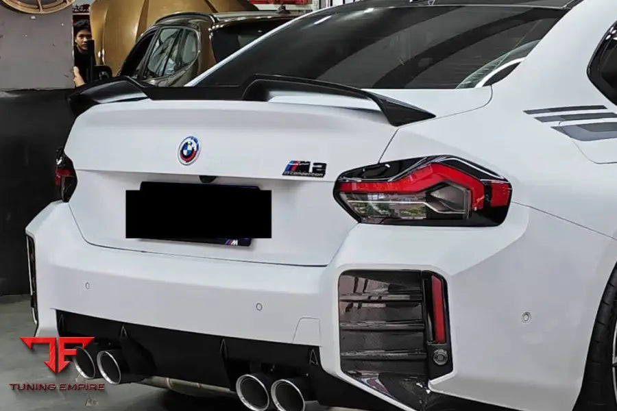 Bmw M2 G87 Od-B Style Dry Carbon Fiber Trunk Spoiler Bsd