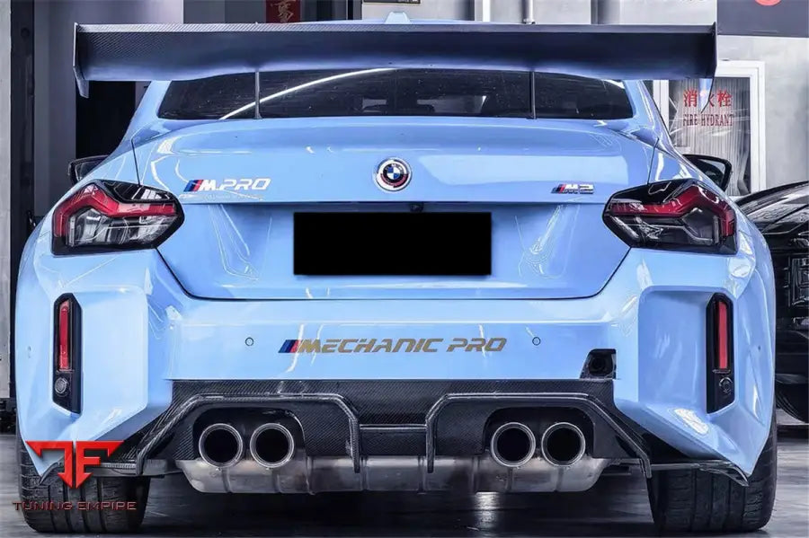 Bmw M2 G87 Od-C Style Dry Carbon Fiber Rear Lip Diffuser Bsd