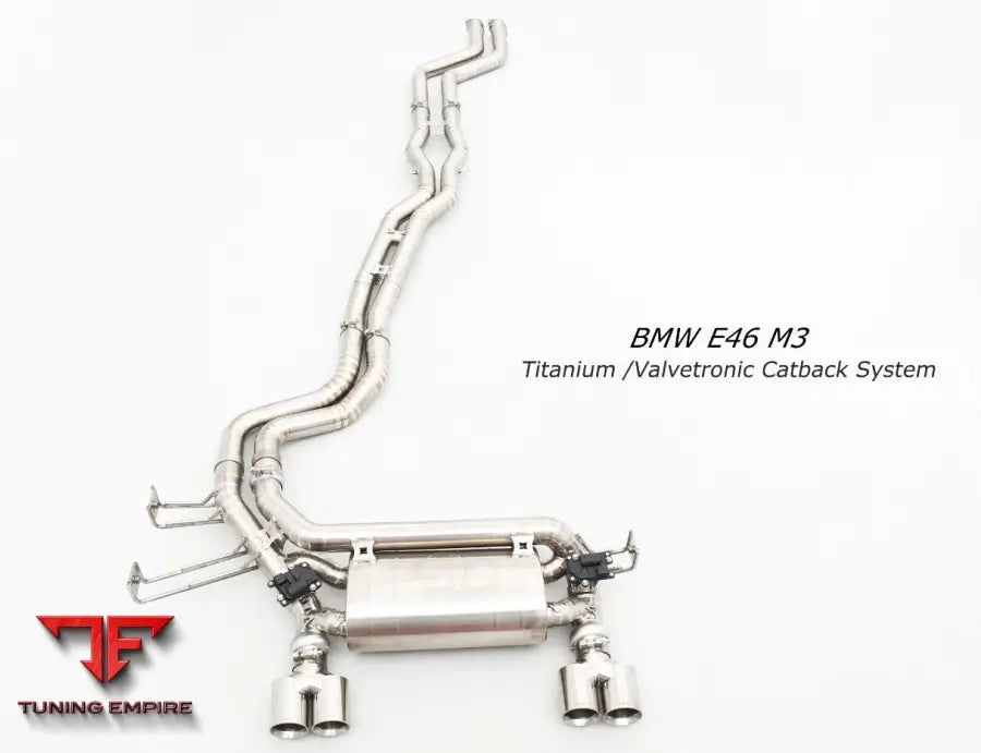 Bmw M3 E46 All Ss304 Valvetronic Exhaust System