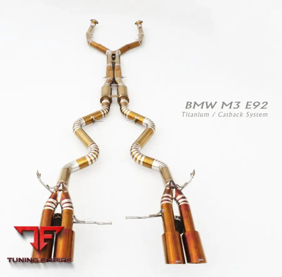 Bmw M3 E90/E92/E93 Titanium Valvetronic Exhaust System