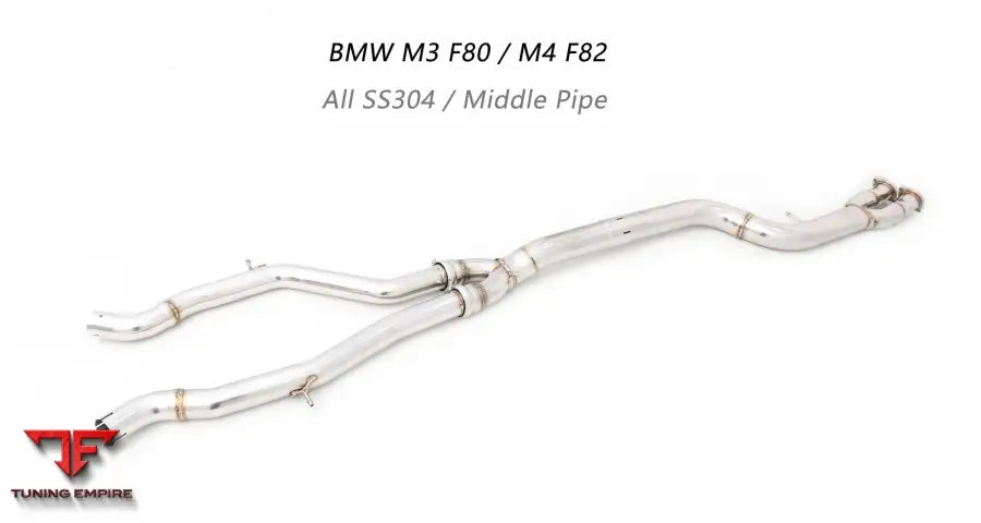 Bmw M3 F80/M4 F82 All Ss304 Middle Pipe Exhaust System