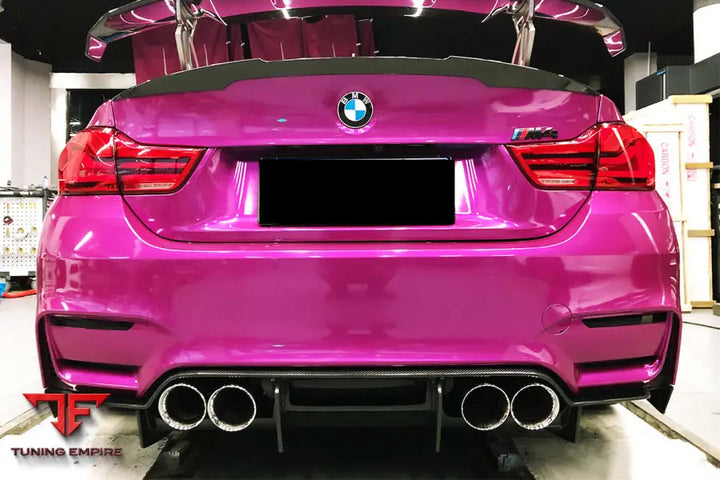 BMW M3 F80 & M4 F82 SM STYLE CARBON FIBER REAR DIFFUSER AND LIP BSD