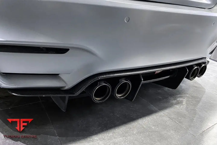 BMW M3 F80 & M4 F82 SM STYLE CARBON FIBER REAR LIP BSD