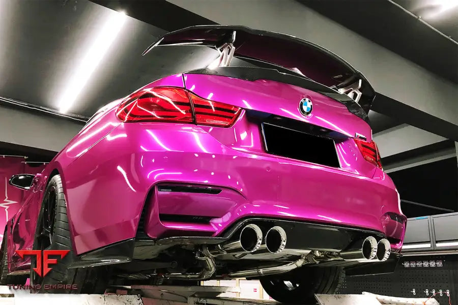 BMW M3 F80 & M4 F82 SM STYLE CARBON FIBER REAR LIP BSD