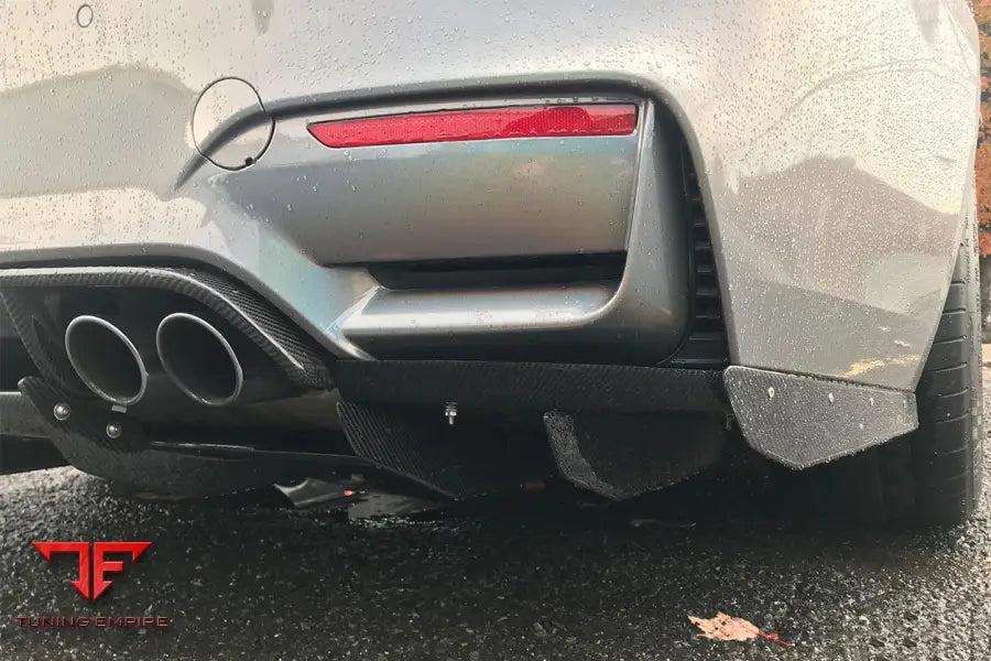 BMW M3 F80 & M4 F82 VA STYLE CARBON FIBER REAR DIFFUSER AND LIP BSD