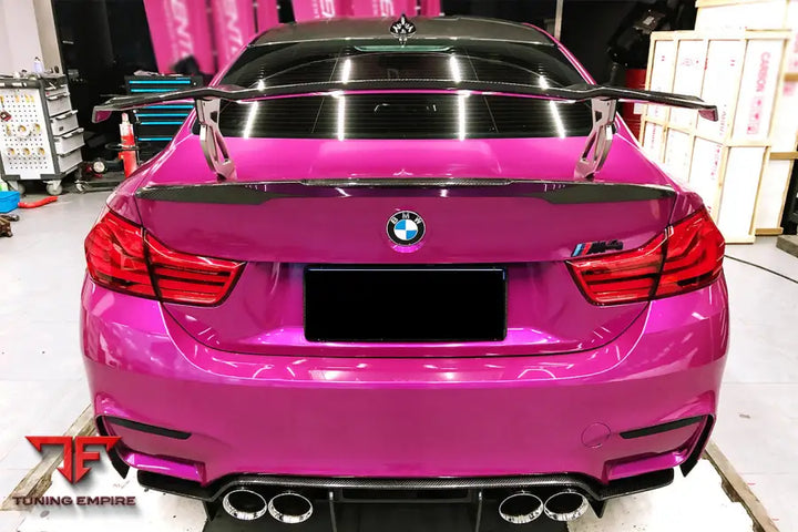 BMW M3 F80 M4 F82 VRS STYLE CARBON FIBER TRUNK SPOILER BSD