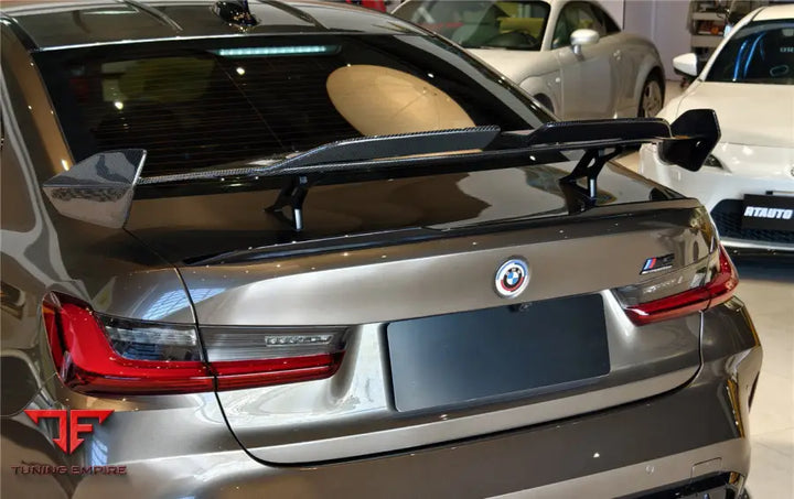 Bmw M3 G80 & 3 Series G20 M4 G82 4 G22 Bkssii Style Carbon Fiber Trunk Wing With Aluminum Slloy