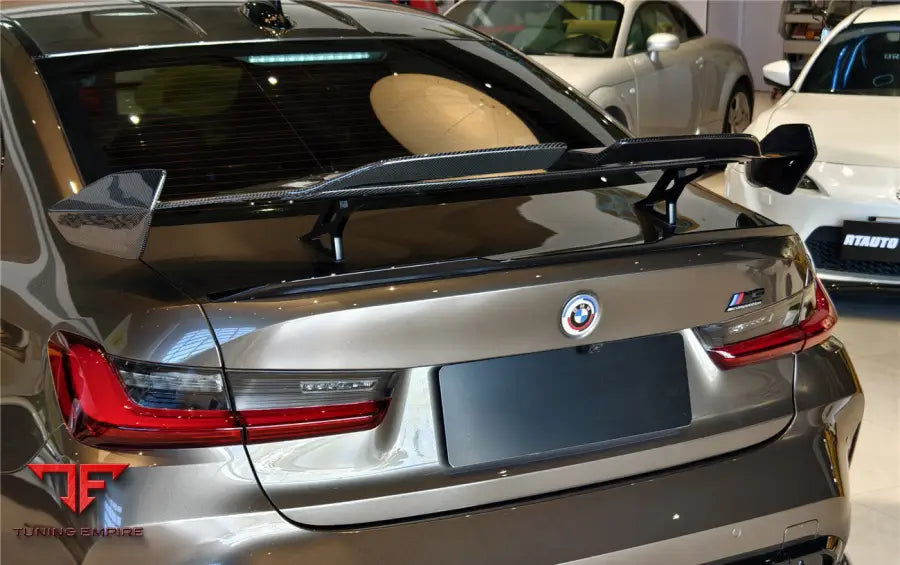 Bmw M3 G80 & 3 Series G20 M4 G82 4 G22 Bkssii Style Carbon Fiber Trunk Wing With Aluminum Slloy