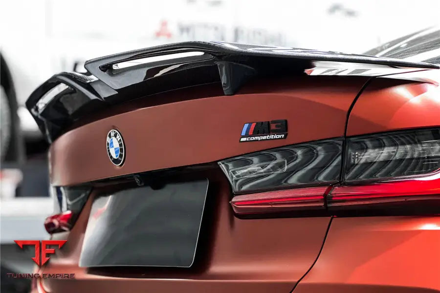 Bmw M3 G80 G20 Bkss Style Carbon Fiber Trunk Spoiler Bsd