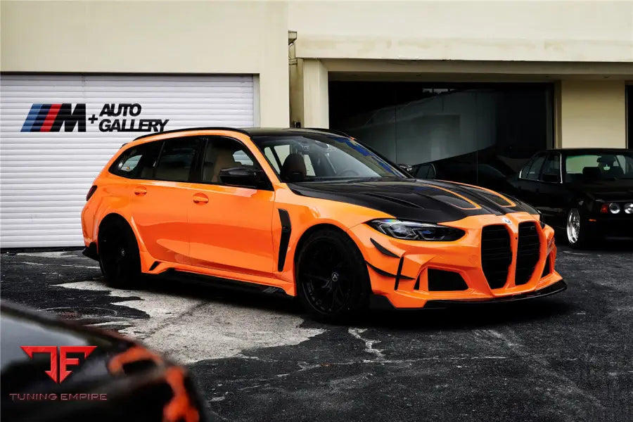 Bmw M3 G80 G81 Bkssii Style Front Bumper And Fender Side Skirts Bsd