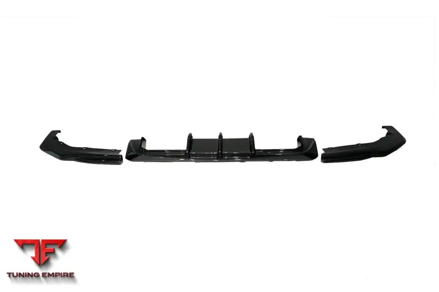 Bmw M3 G80 & G81 M4 G82 G83 Mtn Style Dry Carbon Fiber Rear Diffuser Lip With Winglets Bsd