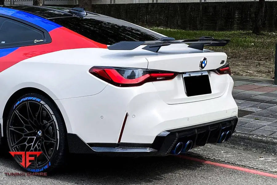 BMW M3 & G80 M4 G82/G83 & 3 SERISE G20 & 4 SERISE G22 MP STYLE CARBON FIBER TRUNK SPOILER WING BSD