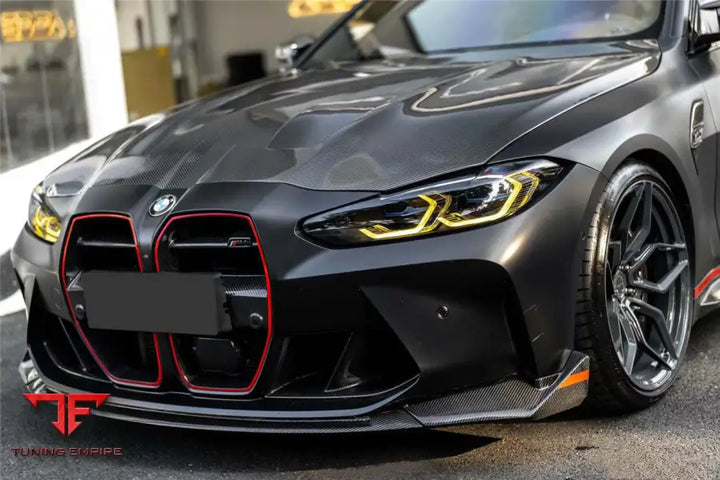 BMW M3 G80 M4 G82 G83 CL STYLE DRY CARBON FIBER FRONT LIP BSD