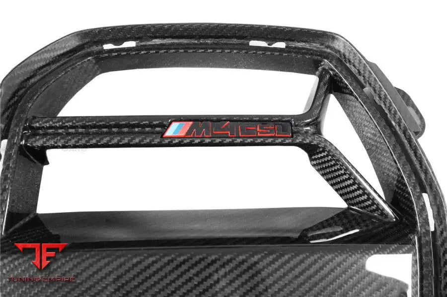 Bmw M3 G80 & M4 G82/G83 Cs Style Dry Carbon Fiber Grille (For Acc Car) Bsd